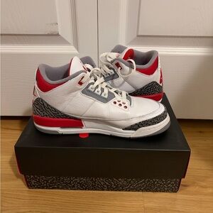 Nike Jordan 3 “Fire Red”